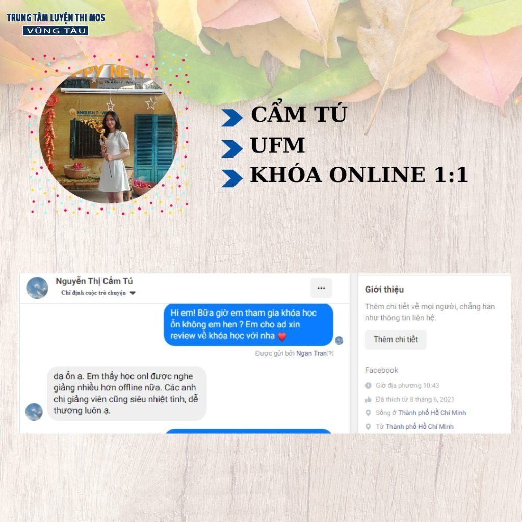 Cảm nhận của học viên tại tin học mos vũng tàu 28