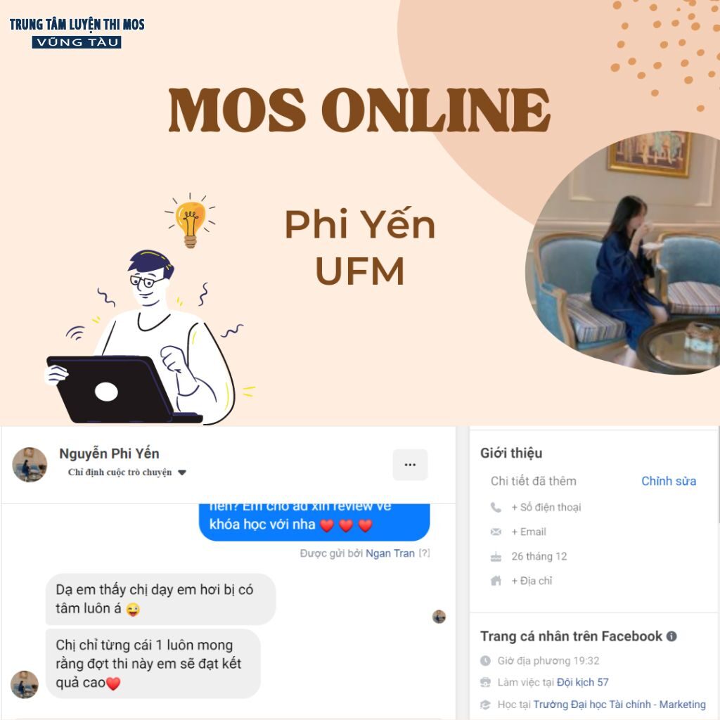 Cảm nhận của học viên tại tin học mos vũng tàu 4