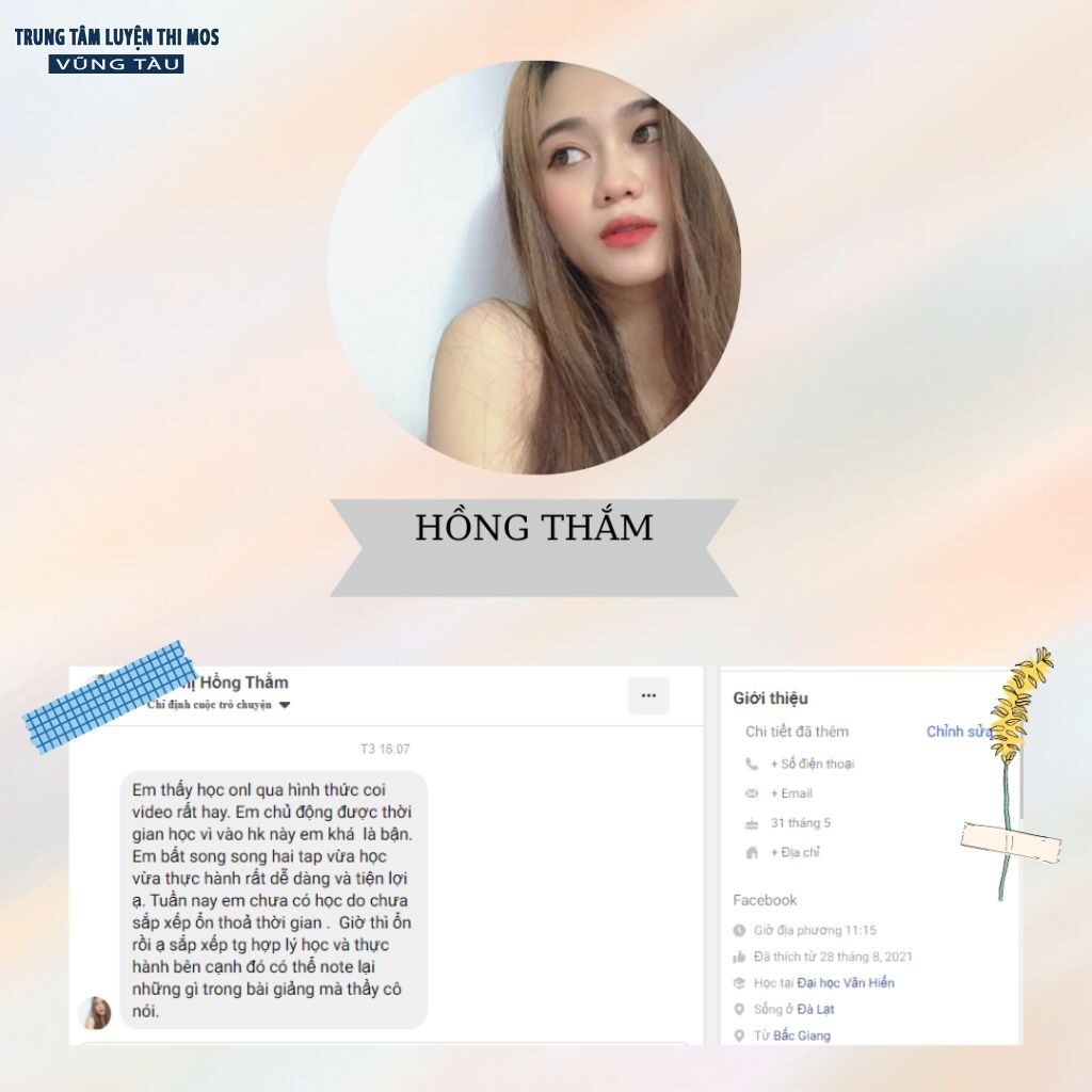 Cảm nhận của học viên tại tin học mos vũng tàu 42