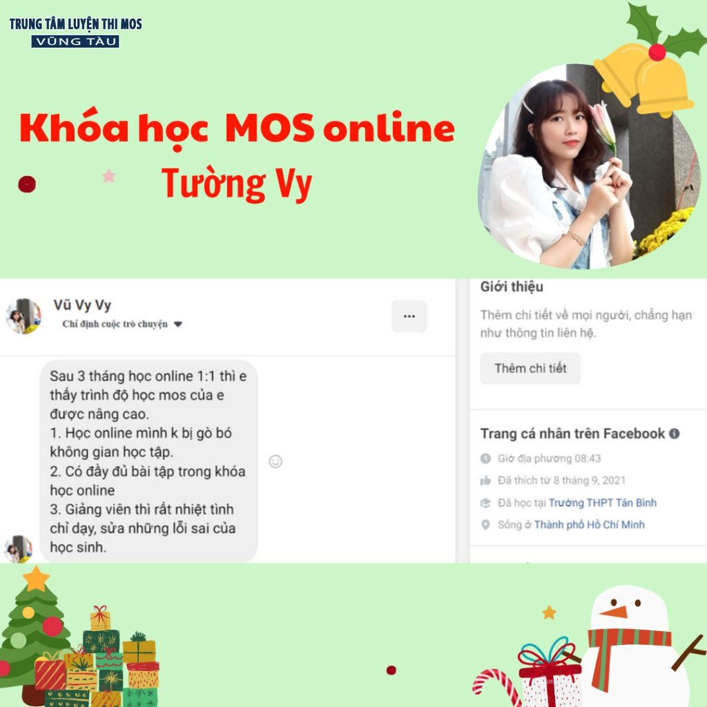 Cảm nhận của học viên tại tin học mos vũng tàu 51