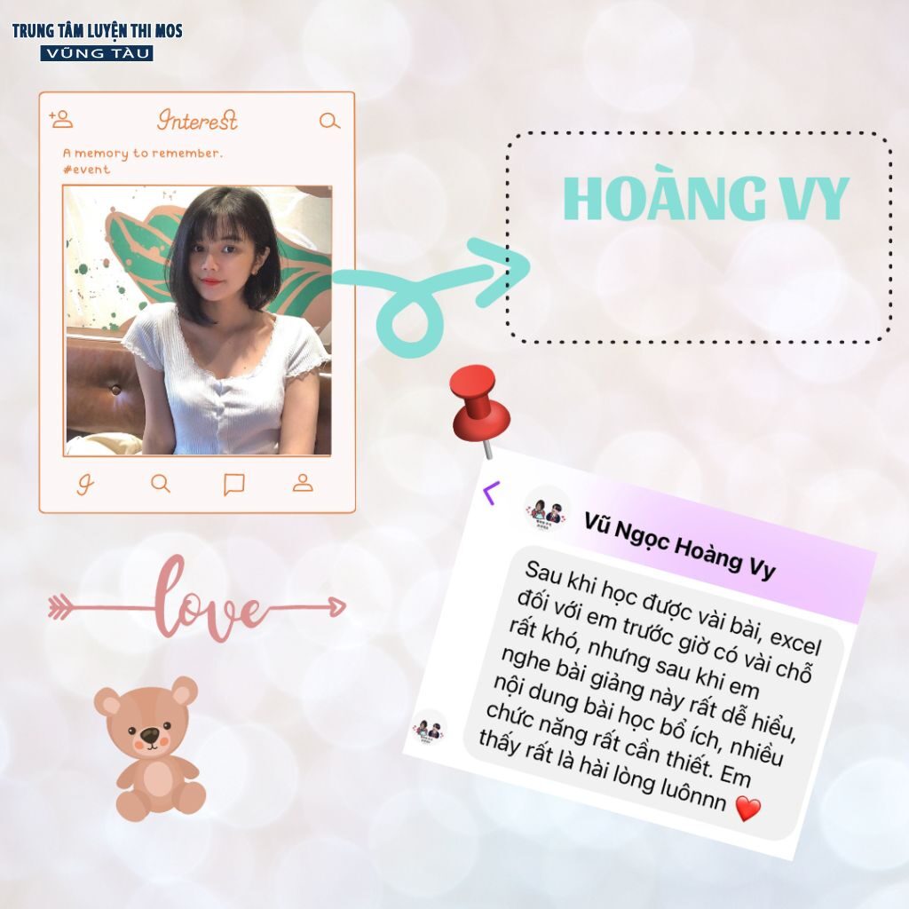 Cảm nhận của học viên tại tin học mos vũng tàu 55