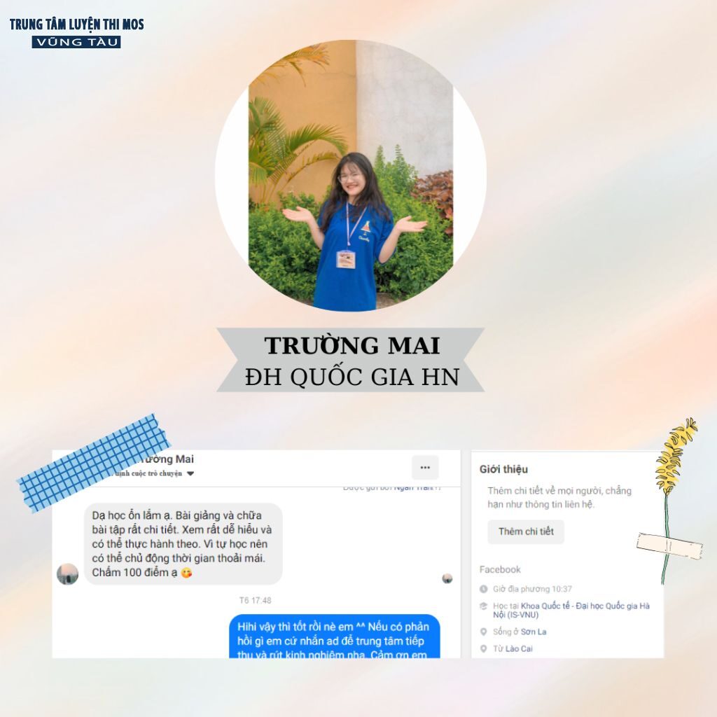 Cảm nhận của học viên tại tin học mos vũng tàu 56