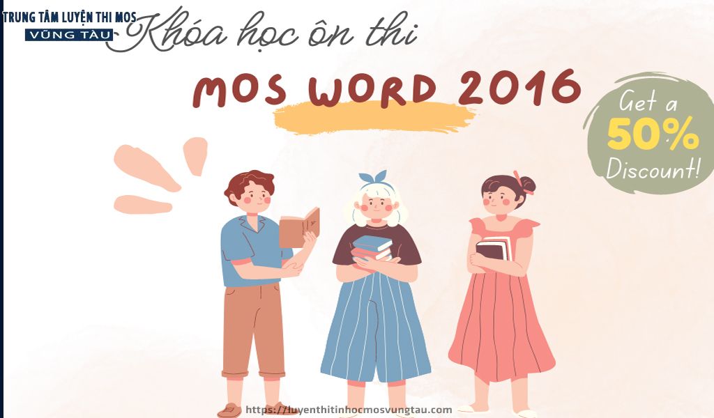 Khóa học mos tại trung tâm tin học mos vũng tàu