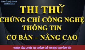 Đề thi thử ứng dụng công nghệ thông tin cơ bản