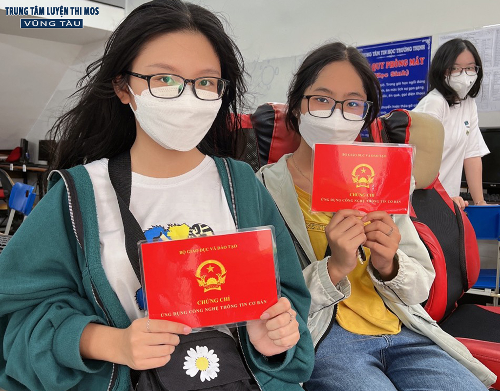 Khóa học tin học tại vũng tàu