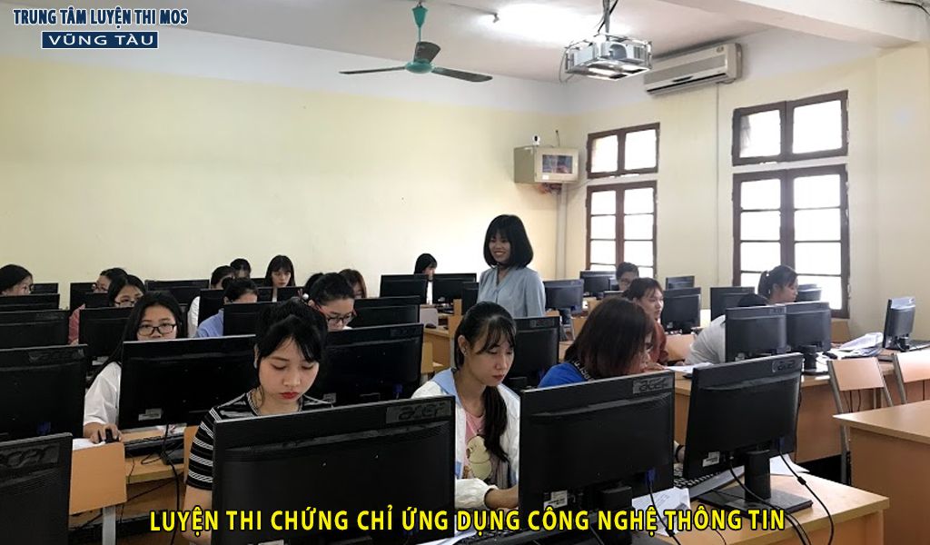 Luyện thi chứng chỉ ứng dụng công nghệ thông tin vũng tàu