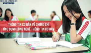 Ôn thi chứng chỉ tin học ứng dụng công nghệ thông tin cơ bản tại Phường 4 Vũng tàu