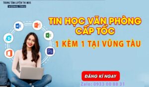 Thi ứng dụng CNTT cơ bản cho sinh viên Trường cao đẳng du lịch vũng tàu