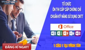 Thi ứng dụng CNTT cơ bản cho sinh viên Trường CĐ nghề tỉnh Bà Rịa-Vũng Tàu