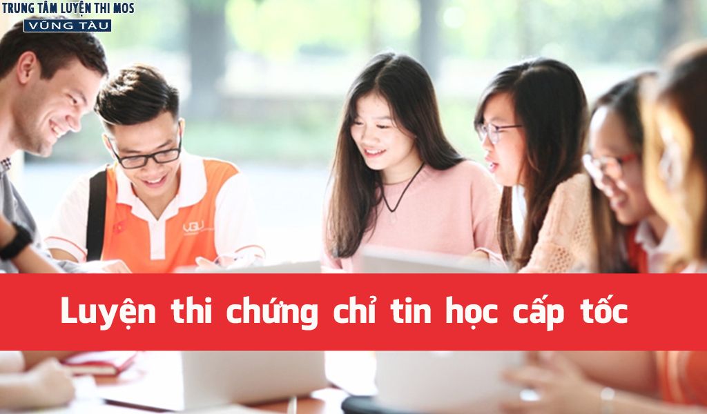 Thi ứng dụng CNTT cơ bản cho sinh viên Trường đại học bà rịa Vũng Tàu