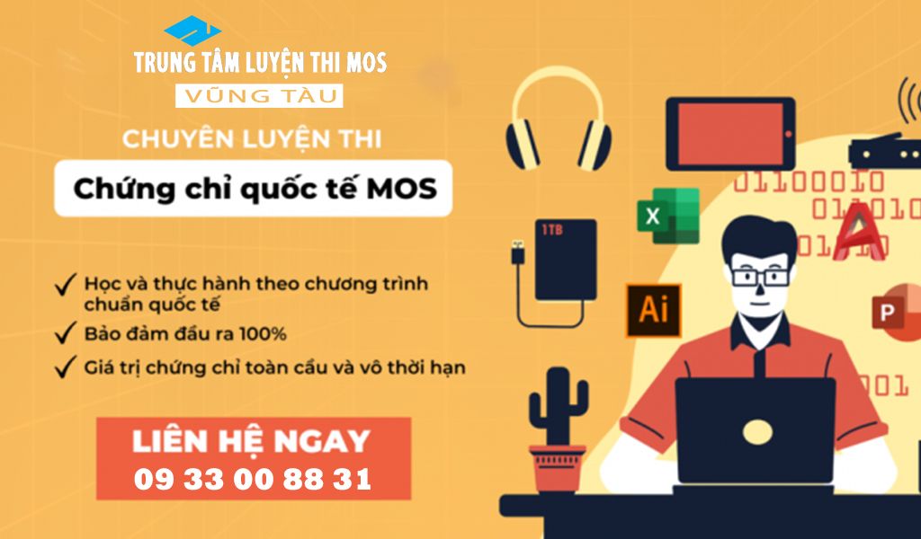 trung tâm luyện thi tin học văn phòng quốc tế vũng tàu