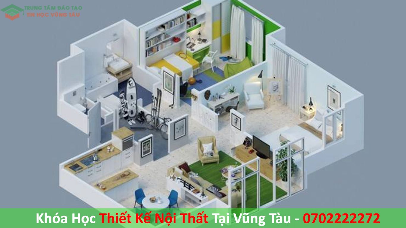 Đào tạo thiết kế nội thất ở vũng tàu